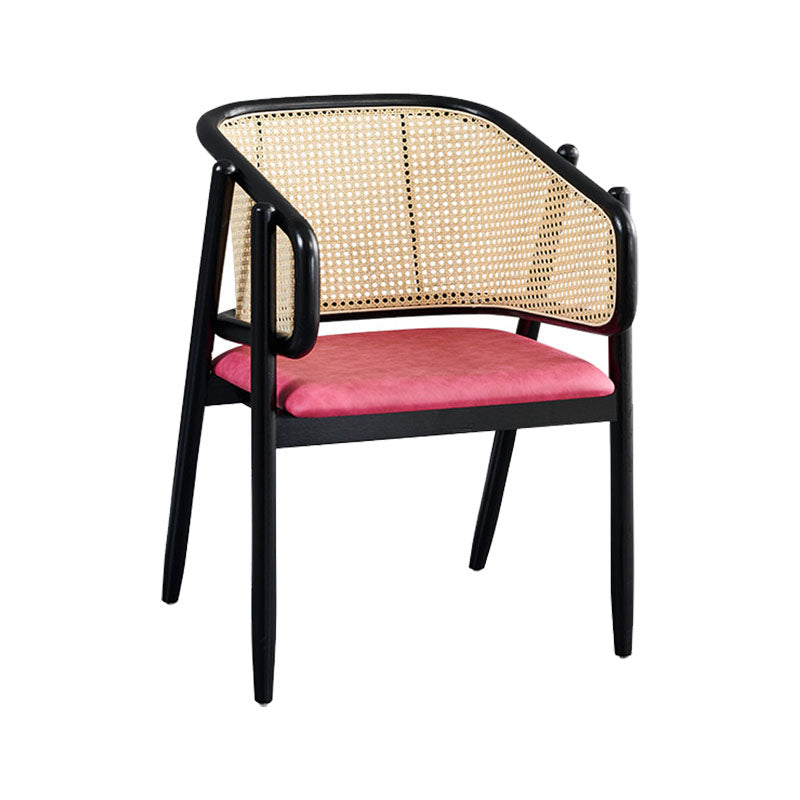 Traditionele stijlstoelen dineren houten armstoelen voor keuken