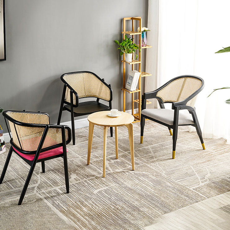 Traditionele stijlstoelen dineren houten armstoelen voor keuken