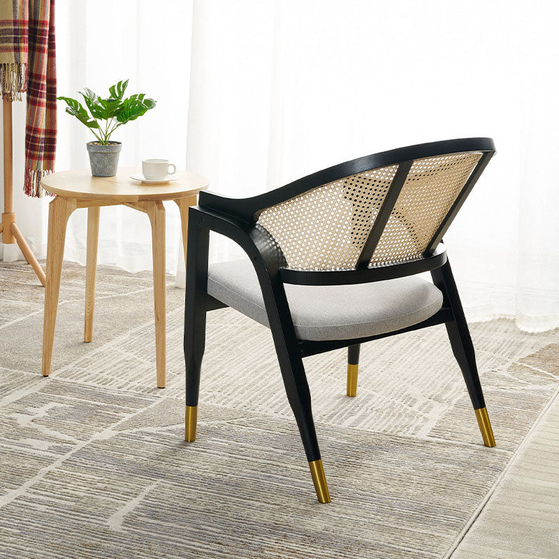 Traditionele stijlstoelen dineren houten armstoelen voor keuken