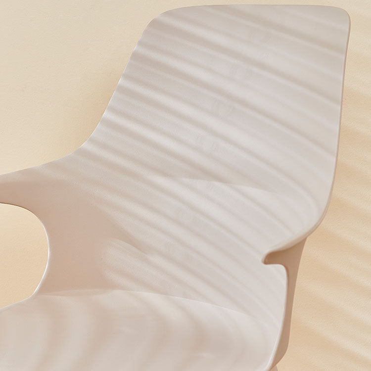 Plastic zijstoel Scandinavische stijl ARM SOFFENDE ACHTERSTOERS VOOR HUIS