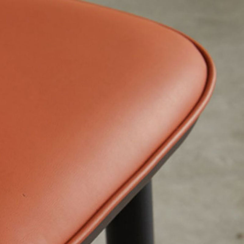 Eigentijdse stijl eetstoelen arm zijstoel met metalen benen