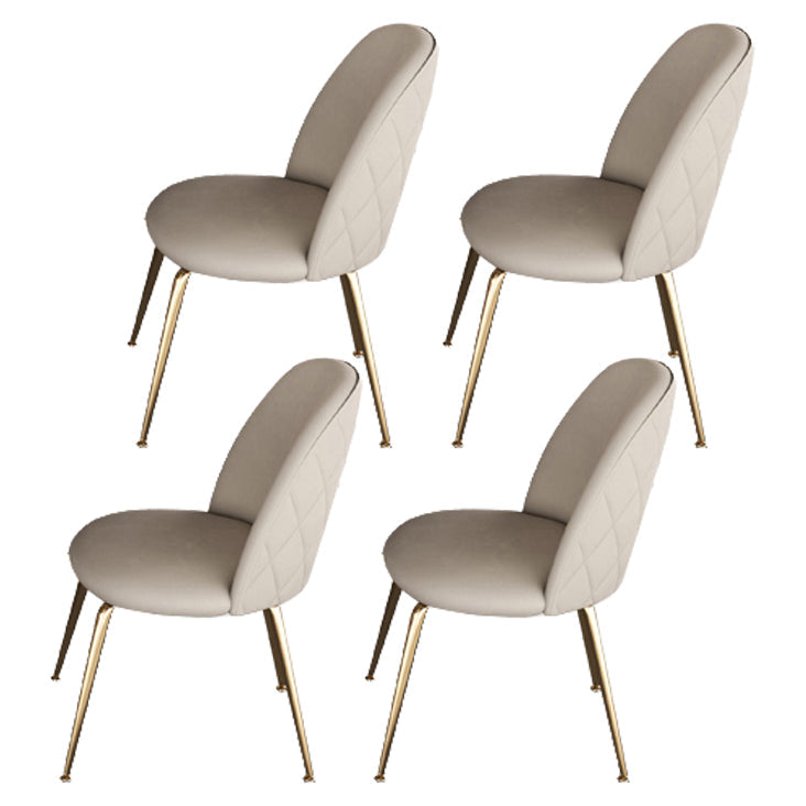 Modern Sintered Stone Dining Set 1/4/5/7 Pieces Dining Set for Home Use 4 Beige Chairs Clearhalo 'Dining Room Sets' 'Dining Tables & Seating' 'dining_room_set' 'furn' 'furn_dining_room_set' 'Furniture' 'Kitchen & Dining Furniture' 5812040