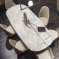 Nordic Glam Style Rectangle Sintered Stone Table Set 1/4/5/7 Pieces Dining Set 7 Pieces: Table, 6 Chairs Clearhalo 'Dining Room Sets' 'Dining Tables & Seating' 'dining_room_set' 'furn' 'furn_dining_room_set' 'Furniture' 'Kitchen & Dining Furniture' 5812207