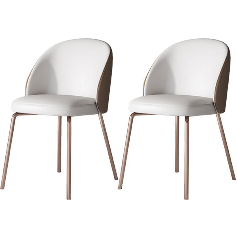 Modern Sintered Stone Dining Table Set 1/2/3/5/7 Pieces Dining Set with Pedestal Base 2 White Chairs Clearhalo 'Dining Room Sets' 'Dining Tables & Seating' 'dining_room_set' 'furn' 'furn_dining_room_set' 'Furniture' 'Kitchen & Dining Furniture' 5812245