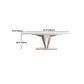 Modern Sintered Stone Dining Table Set 1/2/3/5/7 Pieces Dining Set with Pedestal Base Clearhalo 'Dining Room Sets' 'Dining Tables & Seating' 'dining_room_set' 'furn' 'furn_dining_room_set' 'Furniture' 'Kitchen & Dining Furniture' 5812254