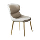 Glam Dining Table Set 1/2/5/7 Pcs Sintered Stone Dining Table with PU Leather Chairs