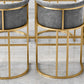 Glam 1/3/5 Pieces Bar Table Set Rectangle Stone Counter Table with High Stools for Kitchen Clearhalo 'Bar Furniture' 'furn' 'furn_home_bar_bar_sets' 'Furniture' 'Home Bars & Bar Sets' 'home_bar_bar_sets' 'Kitchen & Dining Furniture' 5812321