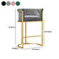 Glam 1/3/5 Pieces Bar Table Set Rectangle Stone Counter Table with High Stools for Kitchen Clearhalo 'Bar Furniture' 'furn' 'furn_home_bar_bar_sets' 'Furniture' 'Home Bars & Bar Sets' 'home_bar_bar_sets' 'Kitchen & Dining Furniture' 5812334