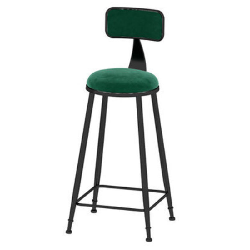 Modern 1/7 Pieces Bar Table Set Rectangle Stone Counter Table with High Stools for Cafe Green 30"H Stool (Single) Clearhalo 'Bar Furniture' 'furn' 'furn_home_bar_bar_sets' 'Furniture' 'Home Bars & Bar Sets' 'home_bar_bar_sets' 'Kitchen & Dining Furniture' 5812341