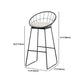 Modern 1/7 Pieces Bar Table Set Rectangle Stone Counter Table with High Stools for Cafe Clearhalo 'Bar Furniture' 'furn' 'furn_home_bar_bar_sets' 'Furniture' 'Home Bars & Bar Sets' 'home_bar_bar_sets' 'Kitchen & Dining Furniture' 5812360
