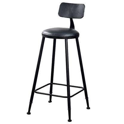 Industrial 1/7 Pieces Bar Table Set Rectangle Wood Counter Table with High Stools for Cafe