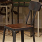 Industrial 1/7 Pieces Bar Table Set Rectangle Wood Counter Table with High Stools for Cafe