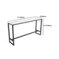 Modern 1/7 Pieces Bar Table Set Rectangle Stone Counter Table with High Stools for Balcony Clearhalo 'Bar Furniture' 'furn' 'furn_home_bar_bar_sets' 'Furniture' 'Home Bars & Bar Sets' 'home_bar_bar_sets' 'Kitchen & Dining Furniture' 5812433