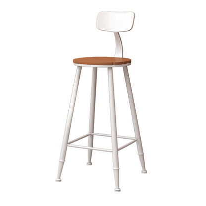 Ensemble de Table de Bar moderne 1/5 pièces, Table de comptoir rectangulaire en bois avec tabourets pour cour