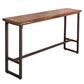 Industrial 1/4/7 Pieces Bar Table Set Rectangle Pine Wood Counter Table for Cafe