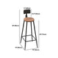 Modern 1/5 Pieces Bar Table Set Rectangle Plastic Wood Counter Table for Courtyard Clearhalo 'Bar Furniture' 'furn' 'furn_home_bar_bar_sets' 'Furniture' 'Home Bars & Bar Sets' 'home_bar_bar_sets' 'Kitchen & Dining Furniture' 5812585