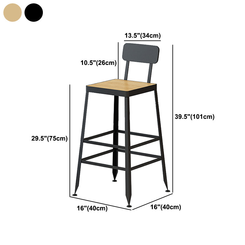 Industrial 1/7/12 Pieces Bar Table Set Rectangle Pine Wood Counter Table with High Stools Clearhalo 'Bar Furniture' 'furn' 'furn_home_bar_bar_sets' 'Furniture' 'Home Bars & Bar Sets' 'home_bar_bar_sets' 'Kitchen & Dining Furniture' 5812647