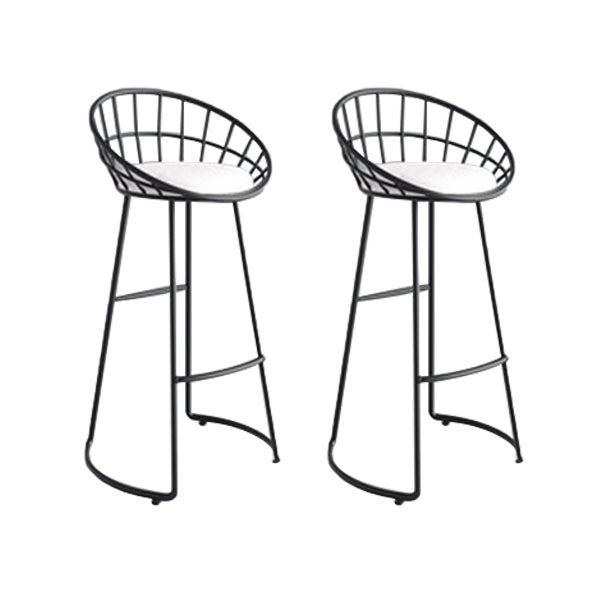Contemporary 1/2/3/5/7 Pieces Bar Table Set Rectangle Stone Bar Table with Bar Stool Black 30"H Stools (Set of 2) Clearhalo 'Bar Furniture' 'furn' 'furn_home_bar_bar_sets' 'Furniture' 'Home Bars & Bar Sets' 'home_bar_bar_sets' 'Kitchen & Dining Furniture' 5812655