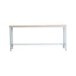 Ensemble de table de bar contemporain 1/2/3 pièces Table de bar rectangulaire en bois avec tabouret de bar