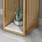 Glam 1/2/3-teiliges Bartisch-Set, rechteckiger Marmor-Bartisch mit Barhocker
