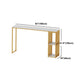 Glam 1/2/3-teiliges Bartisch-Set, rechteckiger Marmor-Bartisch mit Barhocker