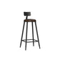 Modern Bar Table Set 1/7 Pieces Rectangle Pine Wood Counter Table for Shop Brown 29"H Stool (Single) Clearhalo 'Bar Furniture' 'furn' 'furn_home_bar_bar_sets' 'Furniture' 'Home Bars & Bar Sets' 'home_bar_bar_sets' 'Kitchen & Dining Furniture' 5812735