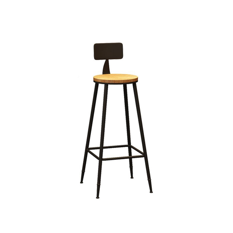 Modern Bar Table Set 1/7 Pieces Rectangle Pine Wood Counter Table for Shop Wood 29"H Stool (Single) Clearhalo 'Bar Furniture' 'furn' 'furn_home_bar_bar_sets' 'Furniture' 'Home Bars & Bar Sets' 'home_bar_bar_sets' 'Kitchen & Dining Furniture' 5812736