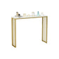 Juego de mesa de bar rectangular Glam, mesa de bar de piedra de 1/2/5 piezas con taburetes altos