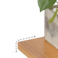 Ensemble de Table de pub rectangulaire luxueuse, 1/2 pièces, comptoir en bois avec tabourets sans dossier
