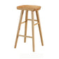 Modern Backless Counter Stool Armless Solid Wood Footrest Bar Stool Wood 1 Piece Bar Stool(30"H) Clearhalo 'Bar Furniture' 'Bar Stools' 'bar_stools' 'furn' 'furn_bar_stools' 'Furniture' 'Kitchen & Dining Furniture' 5812823