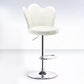 Contemporary Metal Barstool Velvet Footrest Low Back Stool with Swivel in Matte Finish Clearhalo 'Bar Furniture' 'Bar Stools' 'bar_stools' 'furn' 'furn_bar_stools' 'Furniture' 'Kitchen & Dining Furniture' 5813196