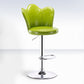 Contemporary Metal Barstool Velvet Footrest Low Back Stool with Swivel in Matte Finish Clearhalo 'Bar Furniture' 'Bar Stools' 'bar_stools' 'furn' 'furn_bar_stools' 'Furniture' 'Kitchen & Dining Furniture' 5813197