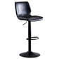 Metal Barstool contemporain Pu Leather Barstools en finition mate pour la maison