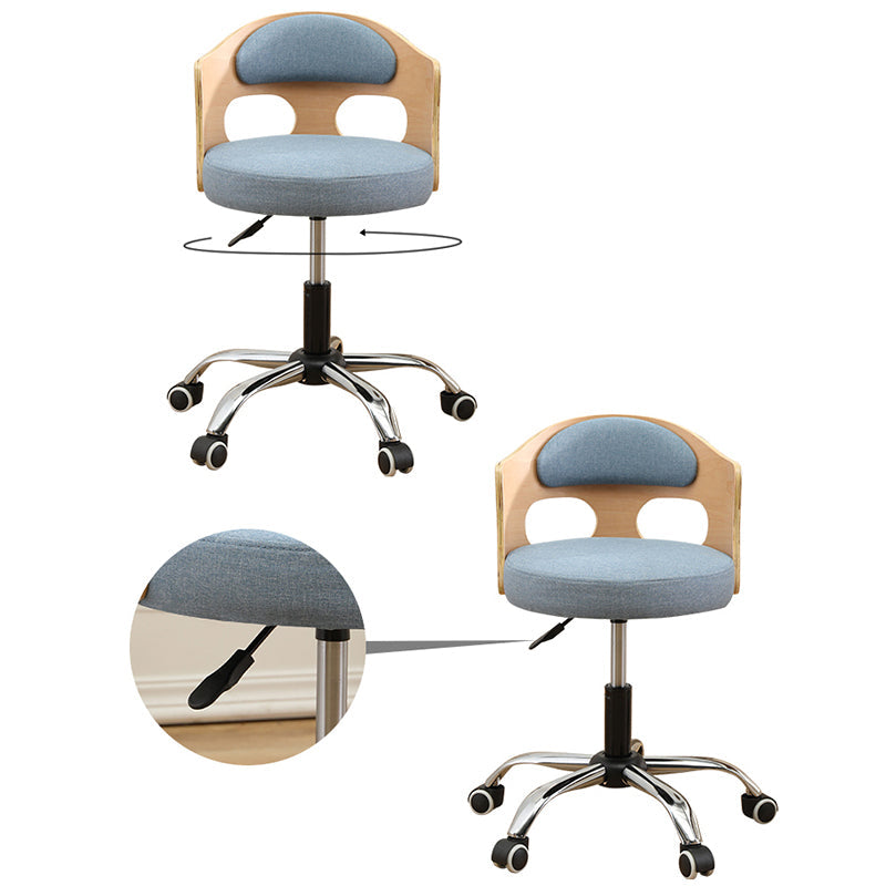 Zeitgenössischer Metall Barstool Faux Leder -Rundsitzschalterschalter mit Drehgelenk