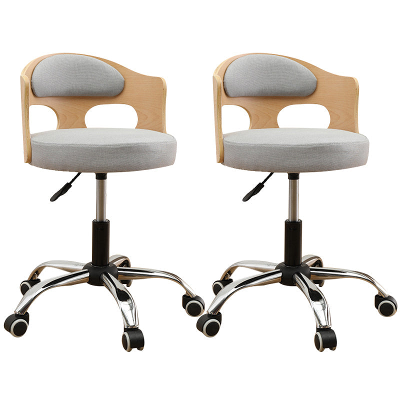 Zeitgenössischer Metall Barstool Faux Leder -Rundsitzschalterschalter mit Drehgelenk