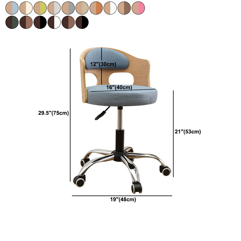 Zeitgenössischer Metall Barstool Faux Leder -Rundsitzschalterschalter mit Drehgelenk