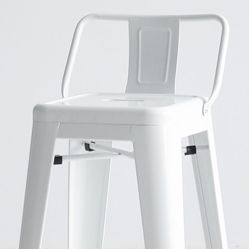 Modern Coffee Shop Sabures Cuadrones de metal cuadrado Bar & Counter Tabres