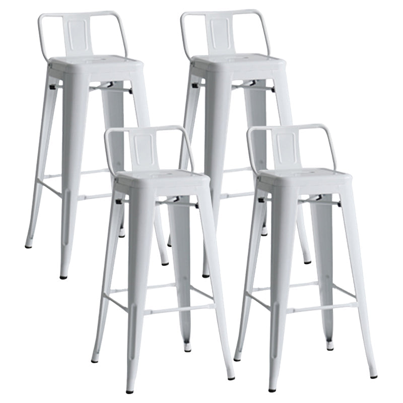 Modern Coffee Shop Sabures Cuadrones de metal cuadrado Bar & Counter Tabres