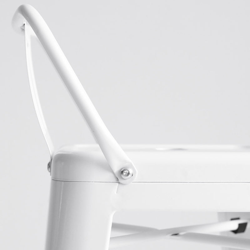 Modern Coffee Shop Sabures Cuadrones de metal cuadrado Bar & Counter Tabres