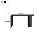 Modern Double Pedestal Bar Height Table Solid Wood Living Room Hall/Pub Table