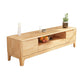 Mueble de TV nórdico de madera maciza, mueble de TV pequeño y moderno para dormitorio familiar, sala de estar, consola