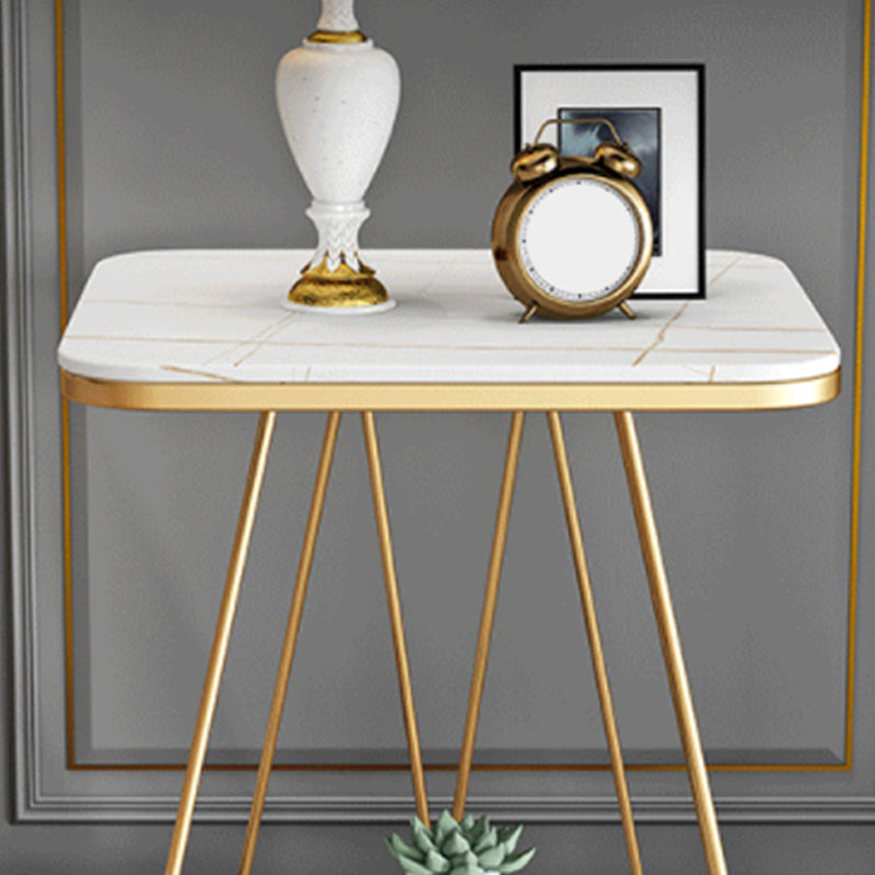 Metall Nachttisch unterer Regal Akzenttisch Nachttisch für Schlafzimmer