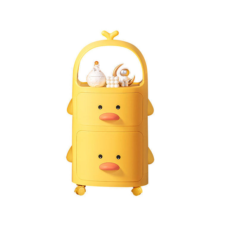 Comodino giallo anziano comodino per bambini contemporanei tavolo da notte