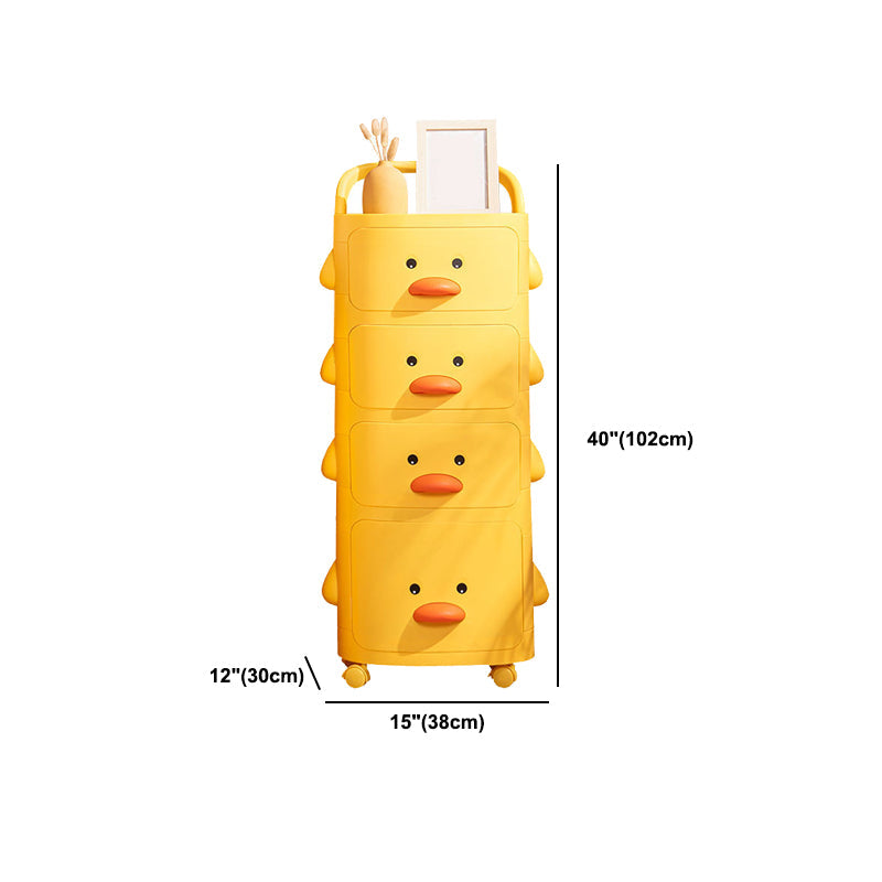 Comodino giallo anziano comodino per bambini contemporanei tavolo da notte