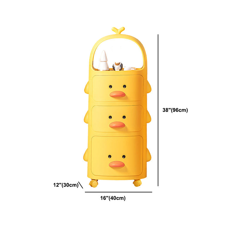 Comodino giallo anziano comodino per bambini contemporanei tavolo da notte