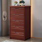 Traditional Solid Wood Storage Chest Dresser Bedroom Vertical Dresser
