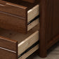 Traditional Solid Wood Storage Chest Dresser Bedroom Vertical Dresser