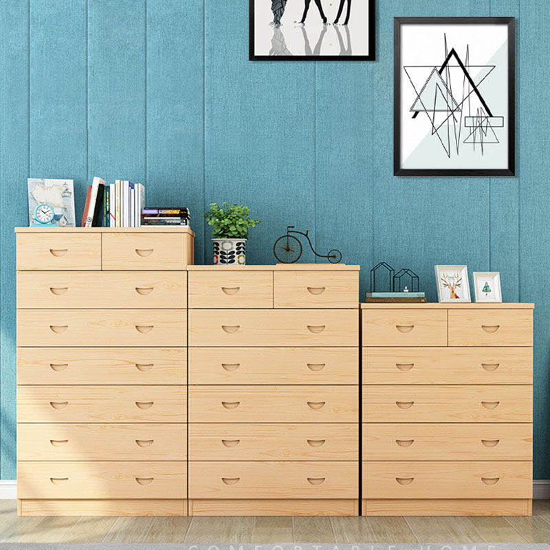 Modern Solid Wood Storage Chest Dresser Vertical Chest Without Mirror Clearhalo 'Bedroom Furniture' 'Dressers & Chests' 'dressers_chests' 'furn' 'furn_dressers_chests' 'Furniture' 5814964