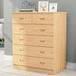 Modern Solid Wood Storage Chest Dresser Vertical Chest Without Mirror Clearhalo 'Bedroom Furniture' 'Dressers & Chests' 'dressers_chests' 'furn' 'furn_dressers_chests' 'Furniture' 5814966
