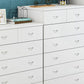 Modern Solid Wood Storage Chest Dresser Vertical Chest Without Mirror Clearhalo 'Bedroom Furniture' 'Dressers & Chests' 'dressers_chests' 'furn' 'furn_dressers_chests' 'Furniture' 5814975